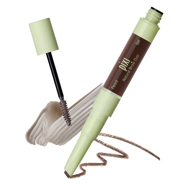 Pixi 2 in 1 Natural Brow Duo (gel y delineador para cejas)