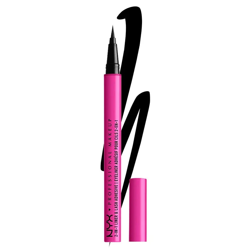NYX Jumbo Lash 2-in-1 Eyeliner and Lash Adhesive (delineador y pegamento de pestañas)