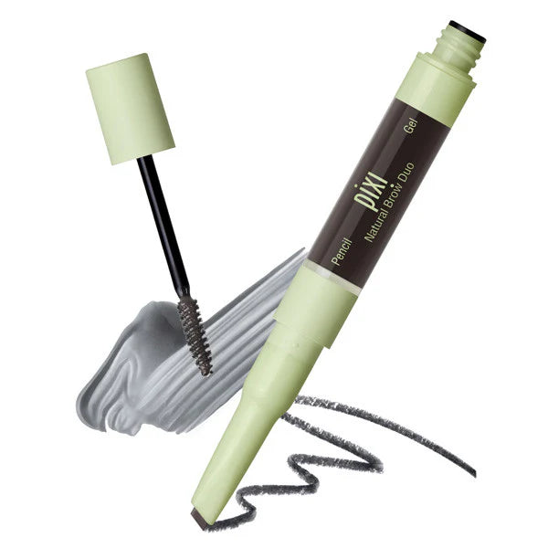 Pixi 2 in 1 Natural Brow Duo (gel y delineador para cejas)