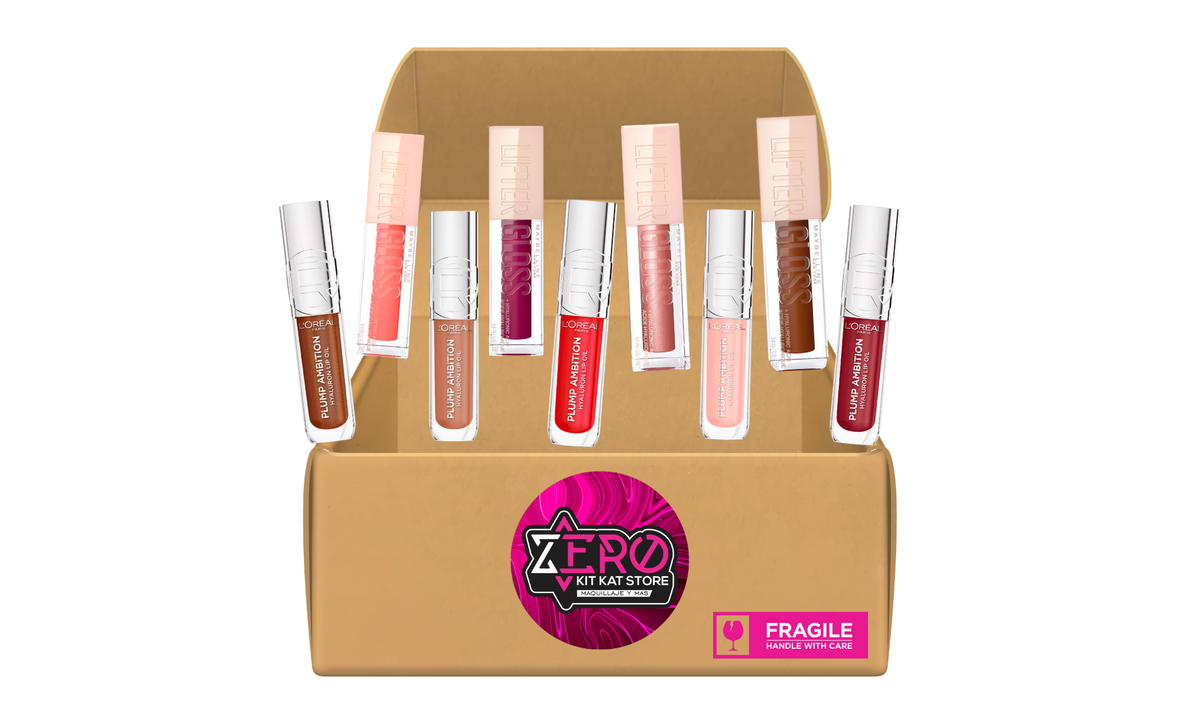 Lote de Gloss Maybelline y L'Oréal