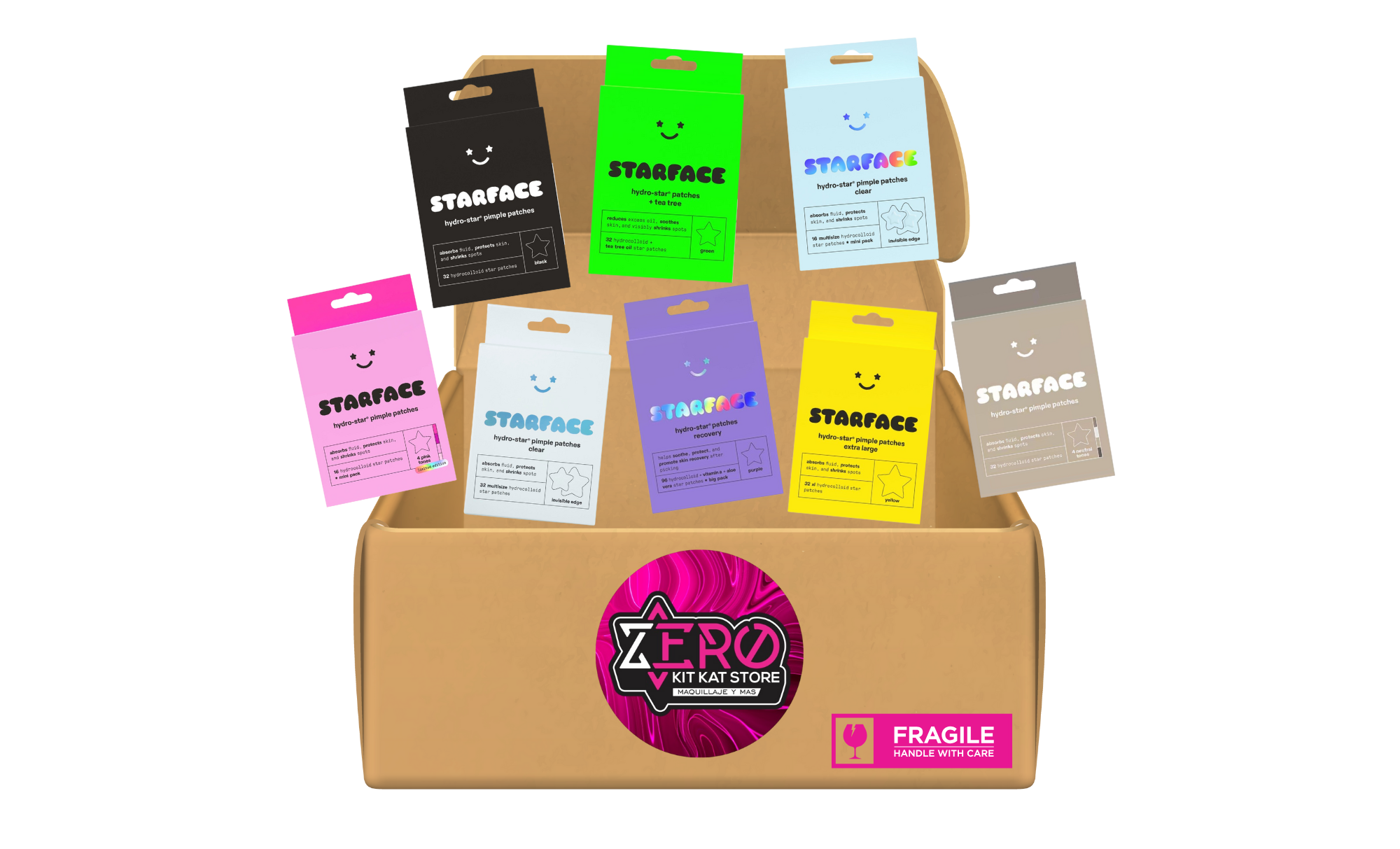 Lote 10 Starface (sin estuche)