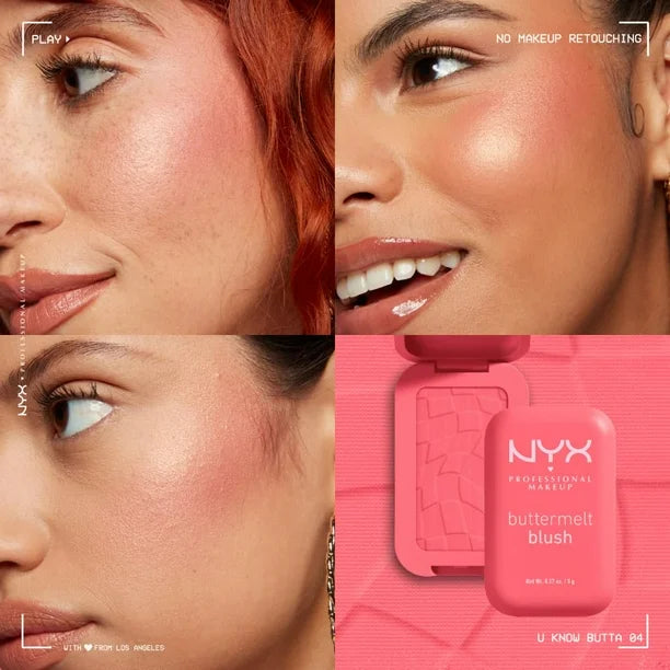 Nyx Buttermelt Blush (rubor en polvo)