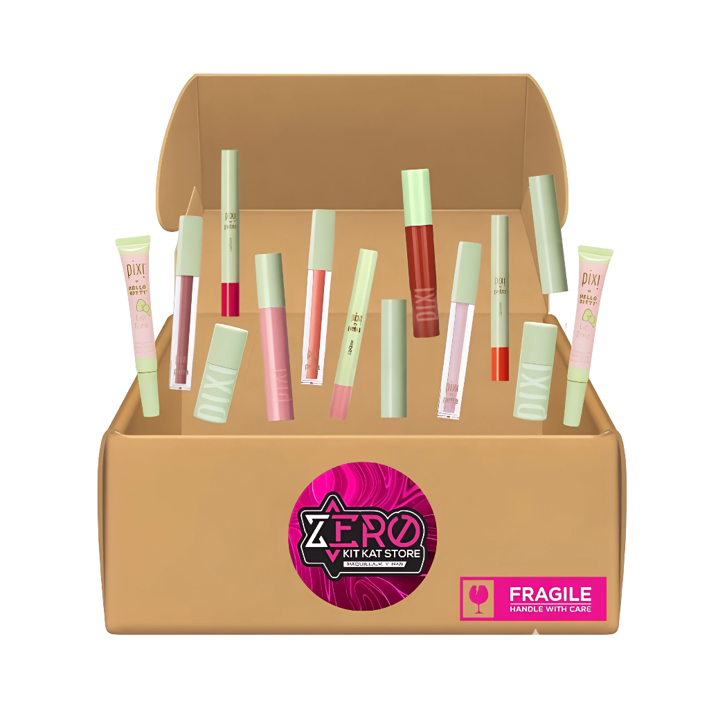 Lote 10 labiales Pixi